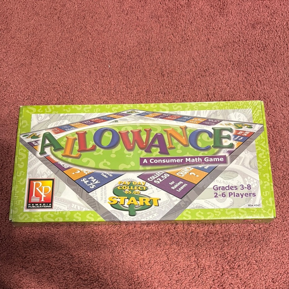 Allowance Board Game - Green